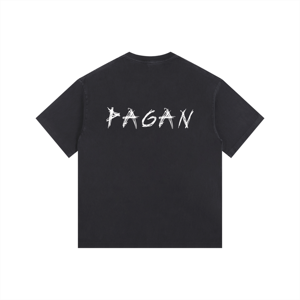 I.C.W.T - Pagan Tee | Vintage Washed Oversized Cotton T-Shirt