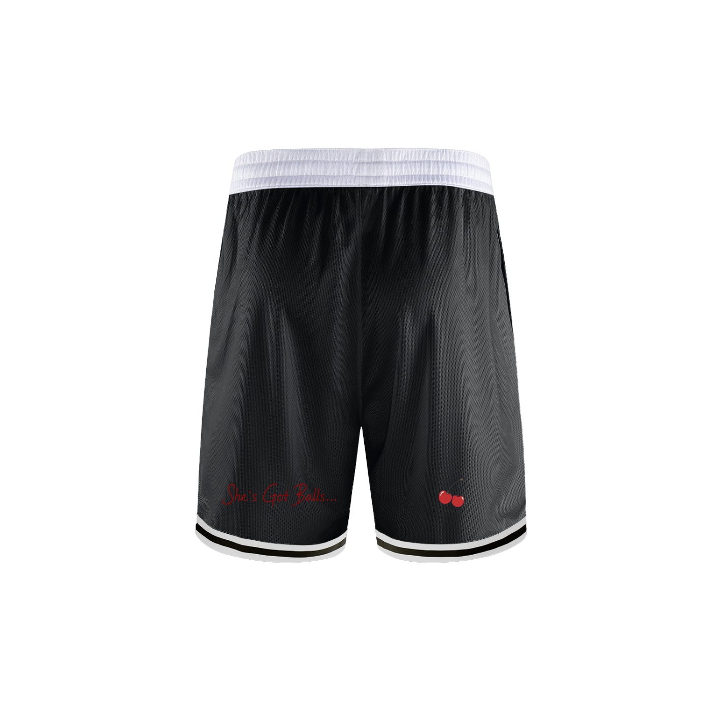 ICWT - 'She's Got Balls' | Retro Lightweight Basketball Gym Short